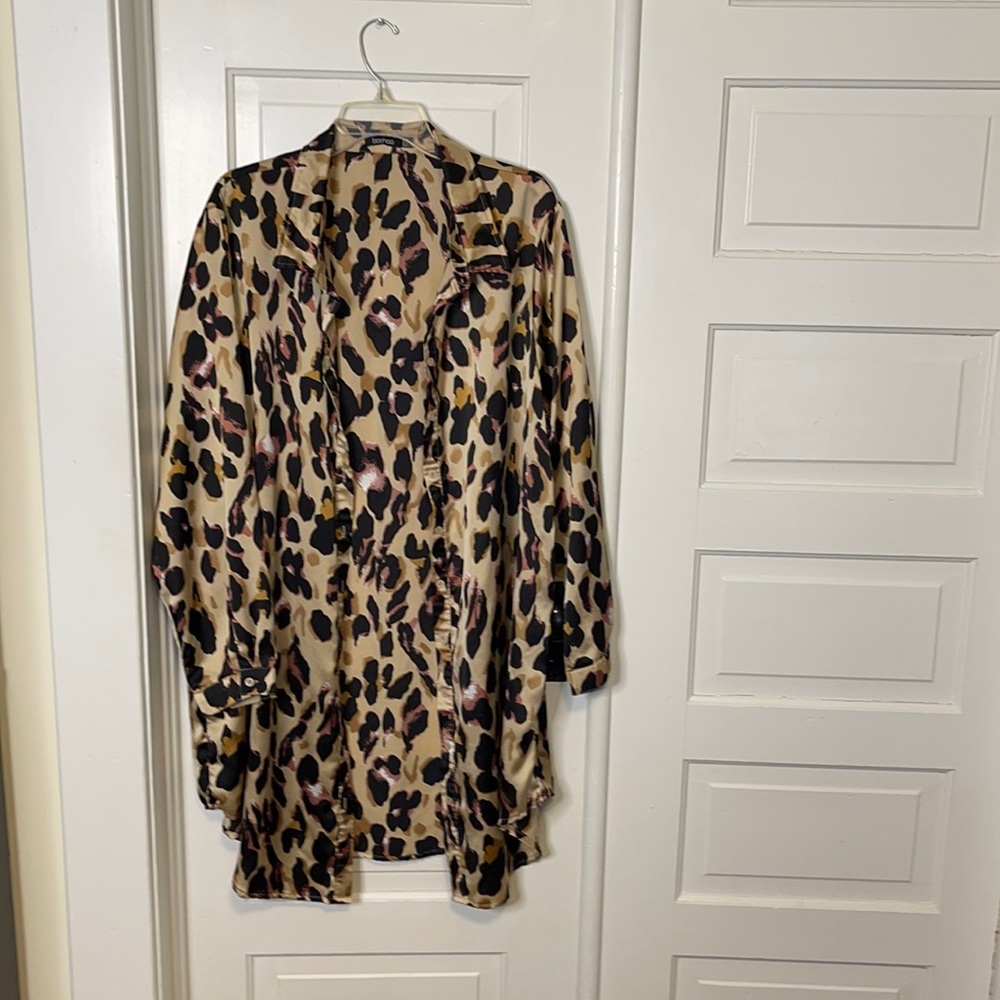 Women’s leopard print dress by BooHoo